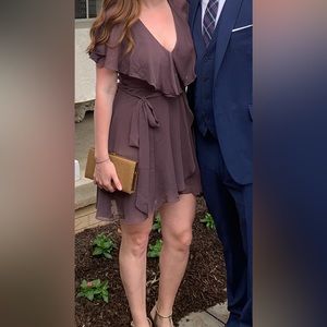 ASOS dusty purple dress size 6